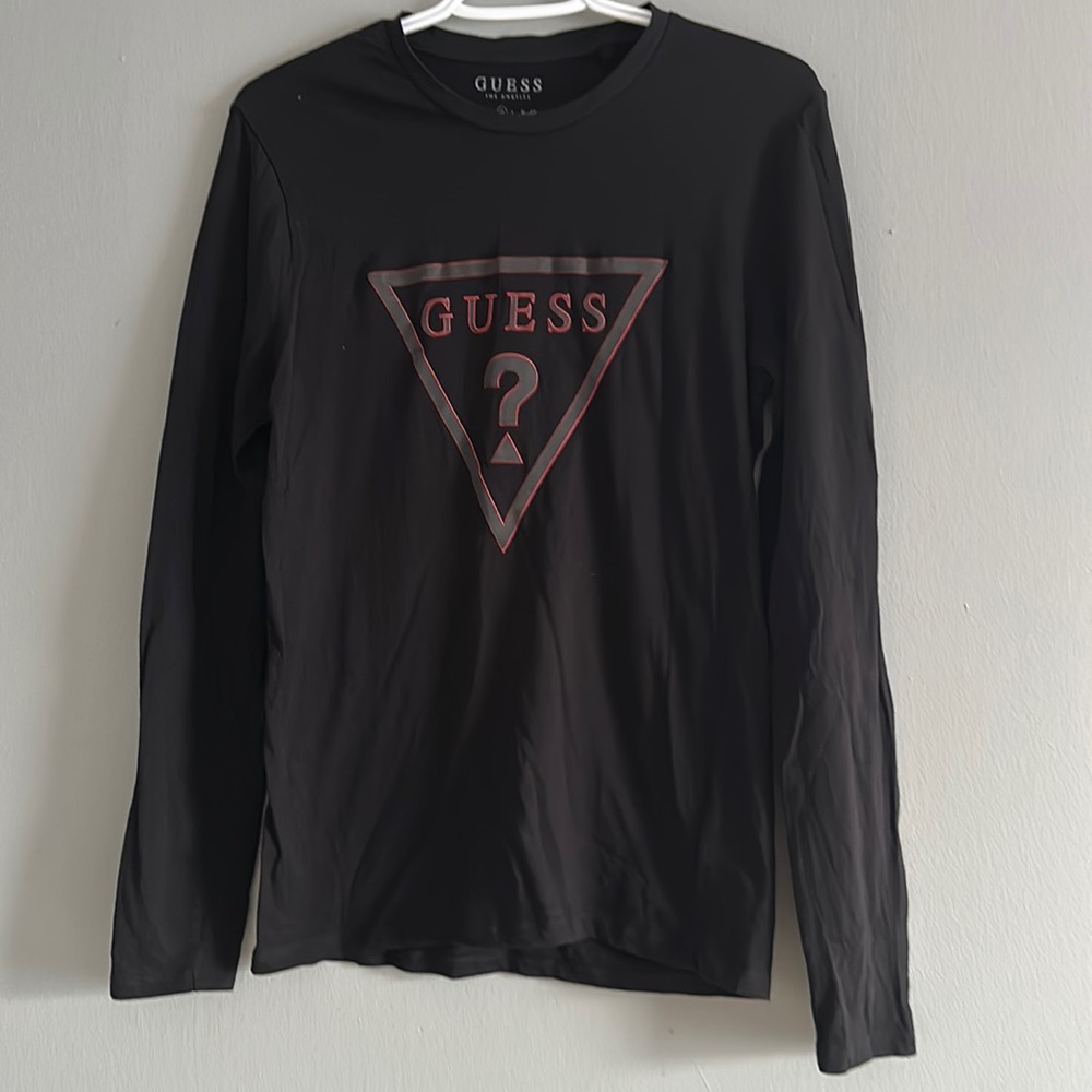 Guess long sleeve back shirt size M